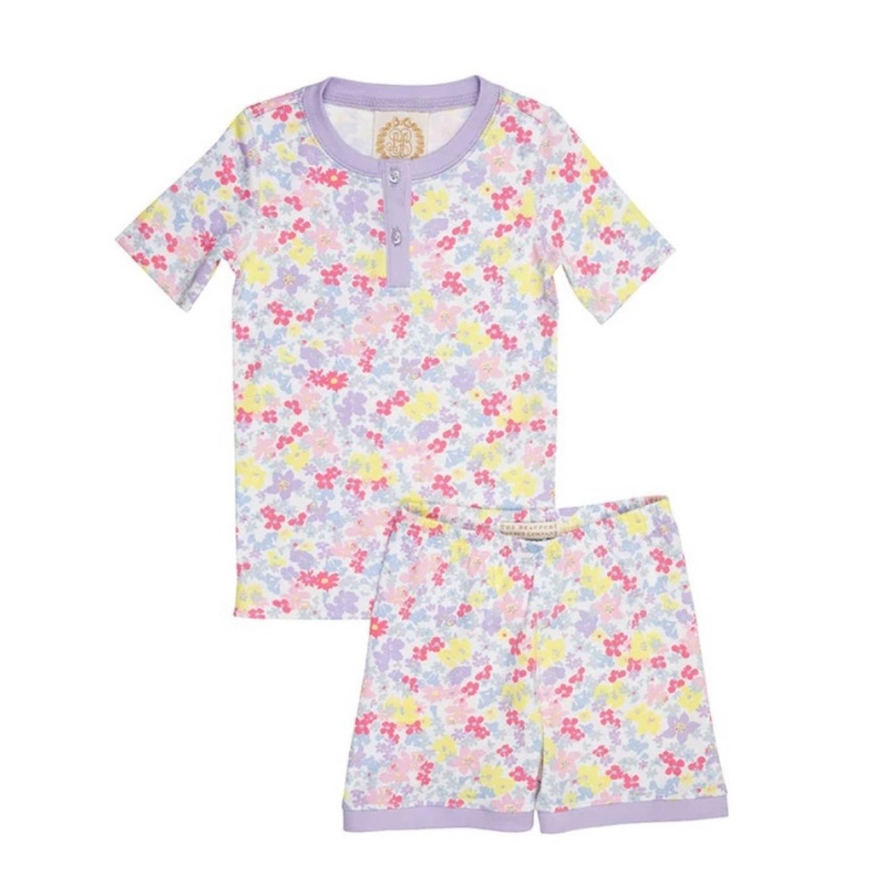 Beaufort Bonnet Short Sleep Set in Coral Gables Garden
